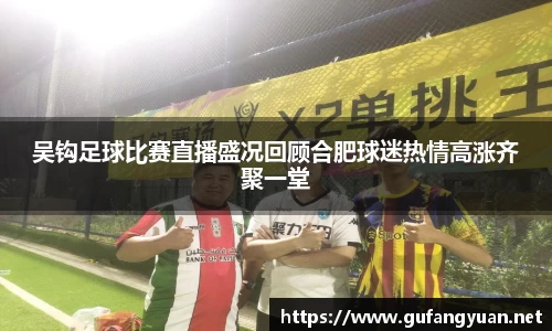 吴钩足球比赛直播盛况回顾合肥球迷热情高涨齐聚一堂