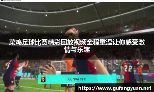 菜鸡足球比赛精彩回放视频全程重温让你感受激情与乐趣