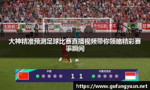 大神精准预测足球比赛直播视频带你领略精彩赛事瞬间